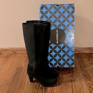 Like New Liz Claiborne tall black boots